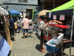 おさんぽマルシェVol.12の様子